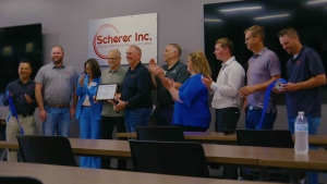 Congratulations to Scherer, Inc.